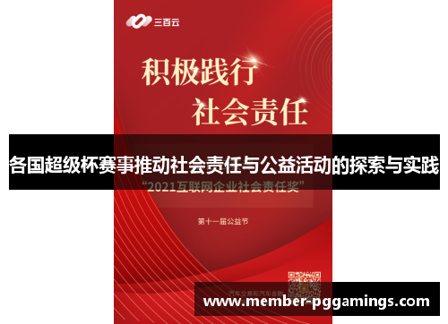 各国超级杯赛事推动社会责任与公益活动的探索与实践