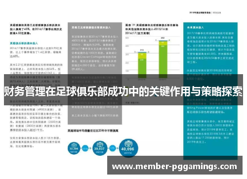 财务管理在足球俱乐部成功中的关键作用与策略探索