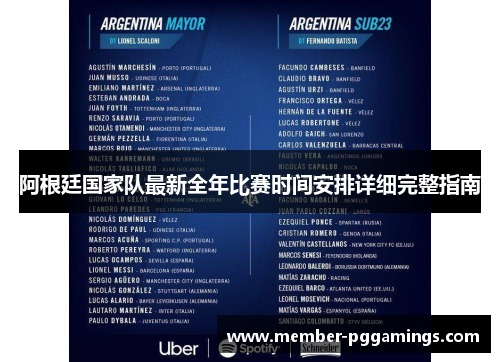 阿根廷国家队最新全年比赛时间安排详细完整指南