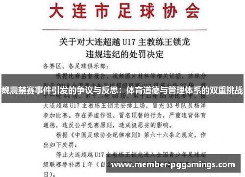魏震禁赛事件引发的争议与反思：体育道德与管理体系的双重挑战